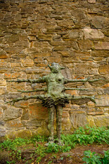 Akershus Fortress, a medieval castle that was used as a prison, Oslo, Norway.