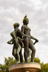 Fototapeta na wymiar Sculpture in Oslo, Norway