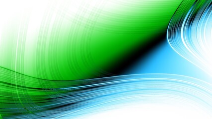 Digital fractal pattern. Abstract background. Horizontal background with aspect ratio 16 : 9