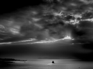 Barco bahía
