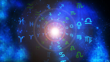 Astrology Horoscope Pattern Texture Background , Graphic Design