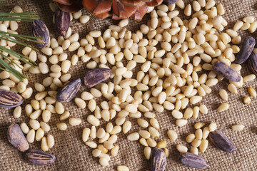 Pine nuts.