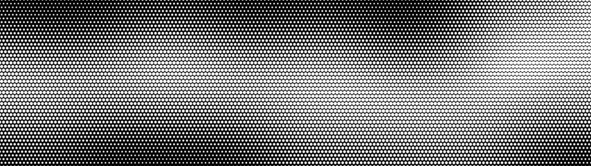 Gradient halftone. Abstract gradient background of white dots. Halftone wave. Vector illustration.