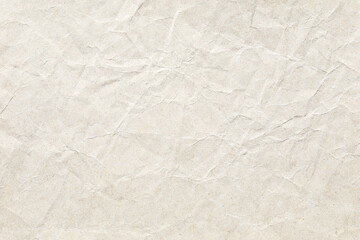 Horizontal Crumpled brown paper texture