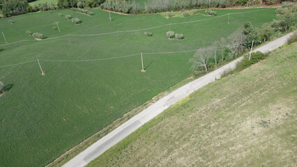 Strada in campagna