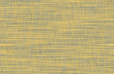 Illustrated and Seamless Yellow and Blue Color Linen Texture Background