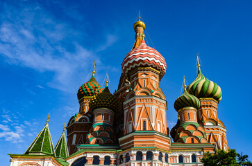 It's St. Basil's Cathedral, Moscow Red Square, Russia