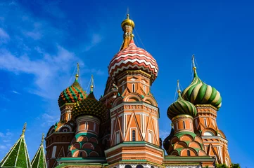 Foto op Canvas It's St. Basil's Cathedral, Moscow Red Square, Russia © Anton Ivanov Photo