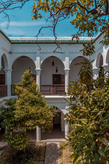 Tetouan in Northern Morocco with Rif Mountains in the background
