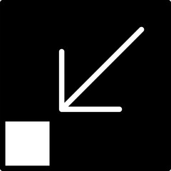 Minimize illustration icon