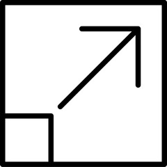 Maximize illustration icon