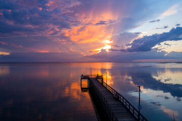 Mobile Bay sunset 