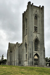 Fototapeta na wymiar cathedral in Reykjavik, Iceland