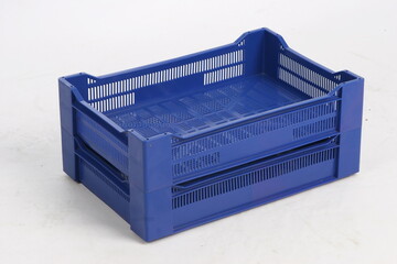plastic box, container for storing and transferring fruits and vegetables, food, for storing things, on a white background, online store