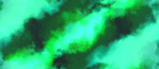 abstract watercolor background with watercolor paint with medium sea green, medium spring green and dark slate gray colors. can be used as background texture or graphic element