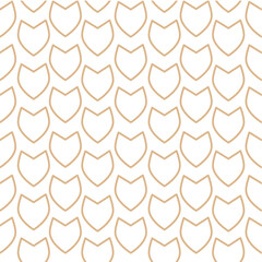 Fototapeta premium Fox head wallpaper pattern design