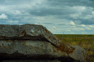 old stone wall