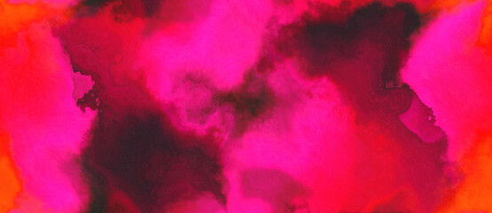 abstract watercolor background with watercolor paint with crimson, old mauve and deep pink colors and space for text or image