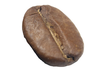 image of coffee-bean on the white background isolated
