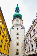 St.Michael Gate, Old CIty of Bratislava, Slovakia