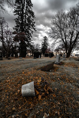 Cemetery in Fall