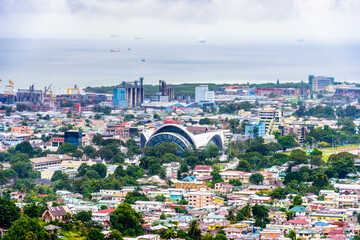 It's City of Port of Spain, Port-of-Spain, the capital of the Republic of Trinidad and Tobago