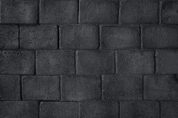 brick black wall