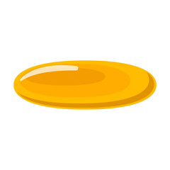 Fish fat vector icon.Cartoon vector icon isolated on white background fish fat.