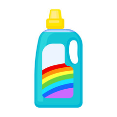 Detergent vector icon.Cartoon vector icon isolated on white background detergent.