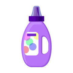 Detergent vector icon.Cartoon vector icon isolated on white background detergent.