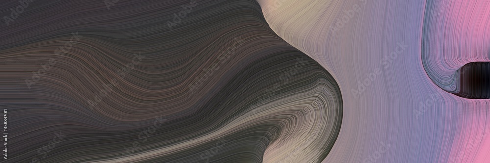 Aufkleber futuristic colorful curves style with dark slate gray, light slate gray and rosy brown colors. can b