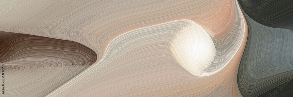 Poster dynamic decorative waves graphic with rosy brown, dark gray and dark slate gray colors. can be used 