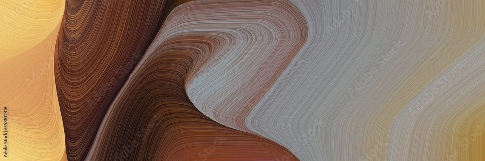 Poster art decorative waves background with gray gray, old mauve and very dark pink colors. can be used as 