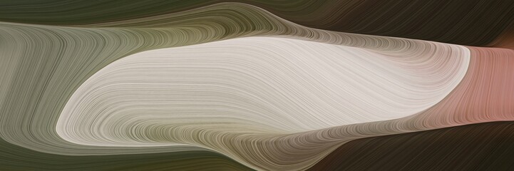 creative decorative waves backdrop with dark gray, very dark green and ash gray colors. can be used as header or banner