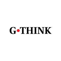 Fototapeta na wymiar G THINK logo design vector 