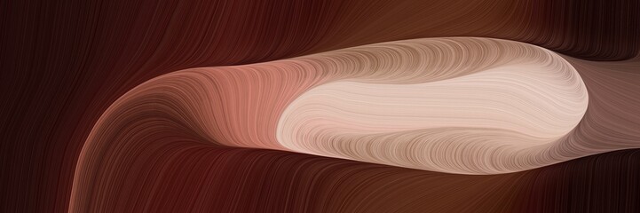 art decorative curves style with tan, very dark pink and pastel brown colors. can be used as header or banner