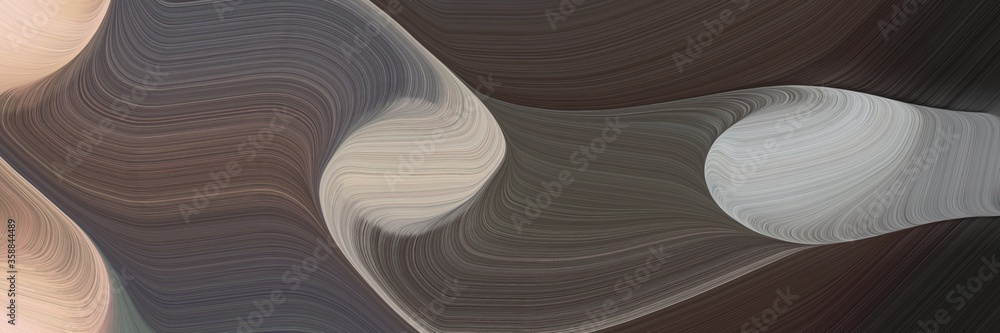 Poster liquid decorative curves design with old mauve, dark slate gray and ash gray colors. can be used as 