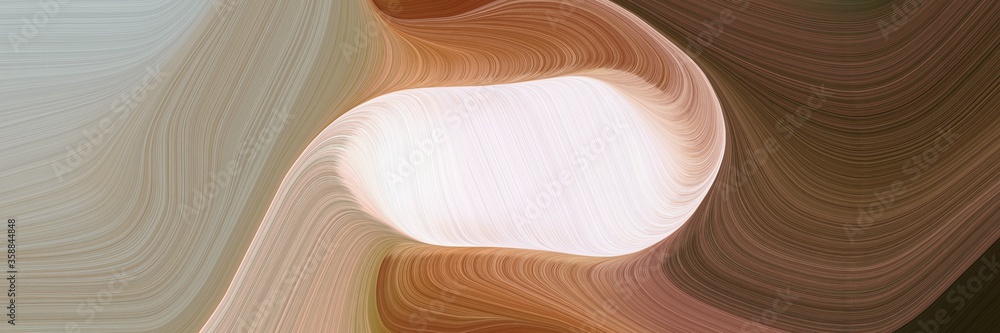 Poster futuristic decorative curves backdrop with dark gray, rosy brown and old mauve colors. can be used a