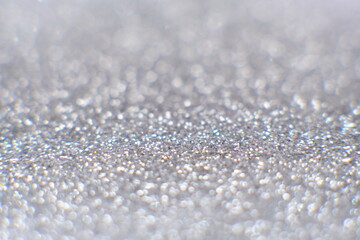 close up of ice crystals