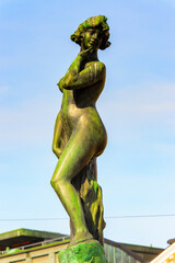 Statue in Helsinki, Finland