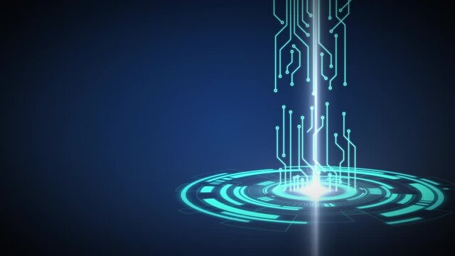 Technology background, Abstract sci-fi background.