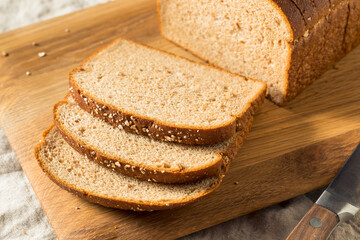 Homemade Whole Wheat Sliced Bread