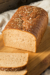 Homemade Whole Wheat Sliced Bread