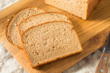 Homemade Whole Wheat Sliced Bread