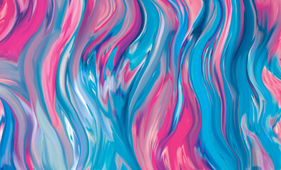 Fototapeta premium abstract colorful waves background. mixed art technique. digital paint. fashion texture.