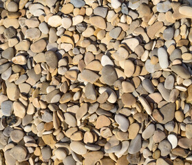 Натуральный камень. Гравий. Галька. Sea pebbles texture. Natural Stone pattern, Natural Stone texture, Natural Stone background. Stone pebbles. Gravel. 
