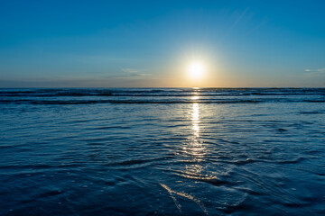 Obraz premium sunset on the sea