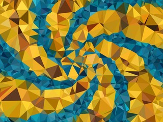 Fototapeta na wymiar geometric shape pattern illustration abstract background