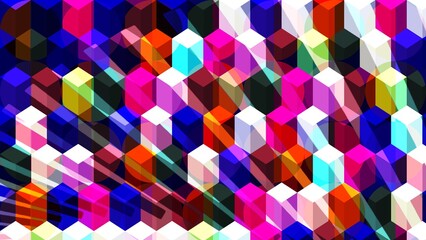 geometric shape pattern illustration abstract background