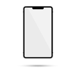Modern phone in a realistic style. Smartphone. Technology. Gadget Vector illustration.
